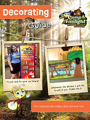 Vacation Bible School (VBS) 2024 Camp Firelight Decorating Guide