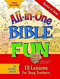 All-in-One Bible Fun for Preschool Children: Stories of Jesus