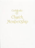 Contemporary Steel-Engraved Church Membership Certificate (Pkg of 3)