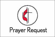 United Methodist Prayer Request Card (Pkg of 25)