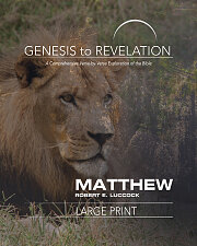 Genesis to Revelation: Matthew Participant Book