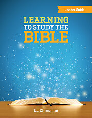Learning to Study the Bible Leader Guide