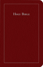 CEB Common English Bible Thinline, Bonded Leather Burgundy