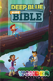 CEB Deep Blue Kids Bible, Celebrate Wonder Edition