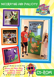 Vacation Bible School (VBS) Food Truck Party Decorating and Publicity CD-ROM
