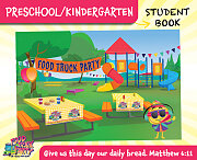 Vacation Bible School (VBS) Food Truck Party Preschool/Kindergarten Student Book (Pkg of 6)