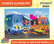 Vacation Bible School (VBS) Food Truck Party Younger Elementary Student Book (Grades 1-2) (Pkg of 6)