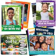Vacation Bible School (VBS) 2024 Camp Firelight Decorating Poster Pack