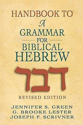 PDF) A GRAMMAR FOR BIBLICAL HEBREW